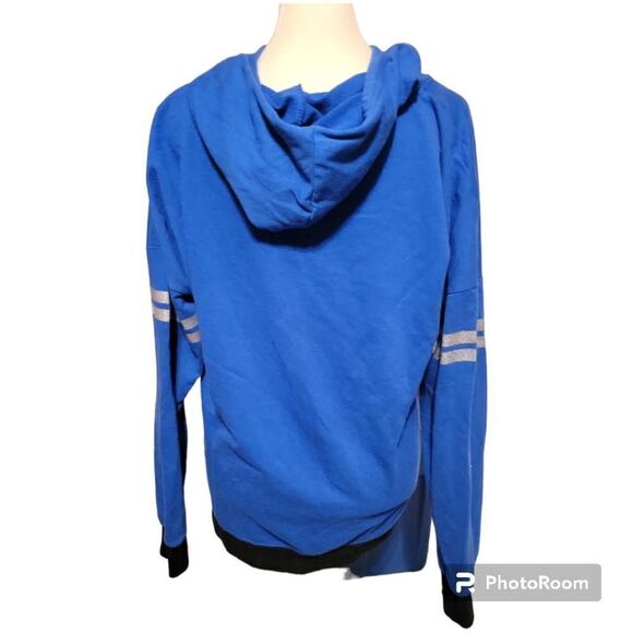 Material Girl Women's Hoodie Size Large ... "Don't be afraid to sparkle" - Picture 3 of 5